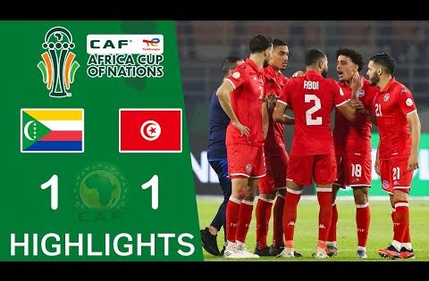 ملخص مباراة جزر القمر وتونس 1-1 | تصفيات كأس الأمم الأفريقية 2025