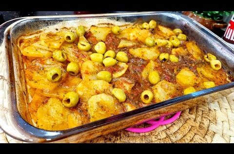 مطبخ ام وليد / وصفة بلا لحم و بلا جاج ، بطاطا مجمرة اللّٰه اللّٰه بنينة عسل 😋😋.