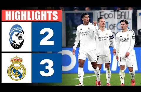 🔴 ملخص المباراة : أتالانتا vs ريال مدريد 2 – 3 | أبرز المعالم | دوري أبطال أوروبا 2024/25