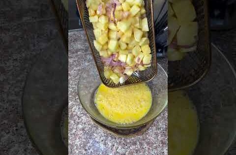 Tortilla patates فريت اوملات بطريًقة جديدة #وصفات #طبخ #food #recipe #وصفات_سهله #اكلات #اكسبلور