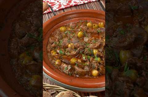 طاجين كبدة الدجاج بالزيتون #طاجين #طبخ_مغربي #مغربي #جرب_الوصفة #طبخ #شهيوات #كبدة
