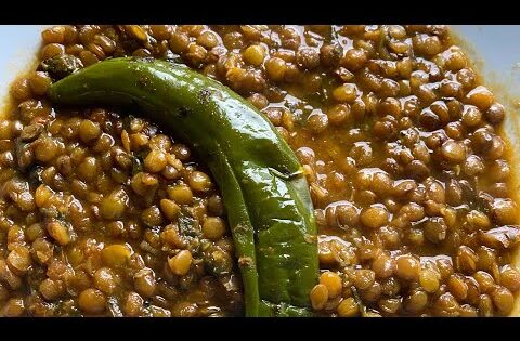 العدس على الطريقة المغربية #lentilrecipe