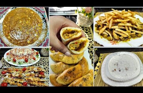 6و جبات للغداء  تهنيك من تخمام اسبوع كامل  سراع جد اقتصاديين و لداد بزاف /غداء او عشاء سهل و سريع