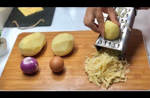 عندك 3 حبات بطاطس وبيض في البيت⁉️جربيها وردي عليا الخبار 👌عشاء الإدمان