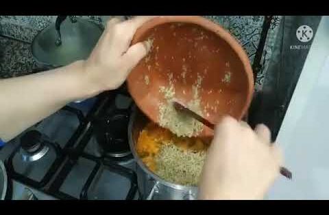 #وصفات رمضان 🇩🇿#2025 غير بصدر نتع جاج💥ونتي درتي شربة فريك بنتها عسل والبورك بحشوة تقطر بالبنة 😋